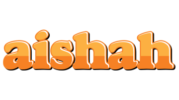 Aishah orange logo