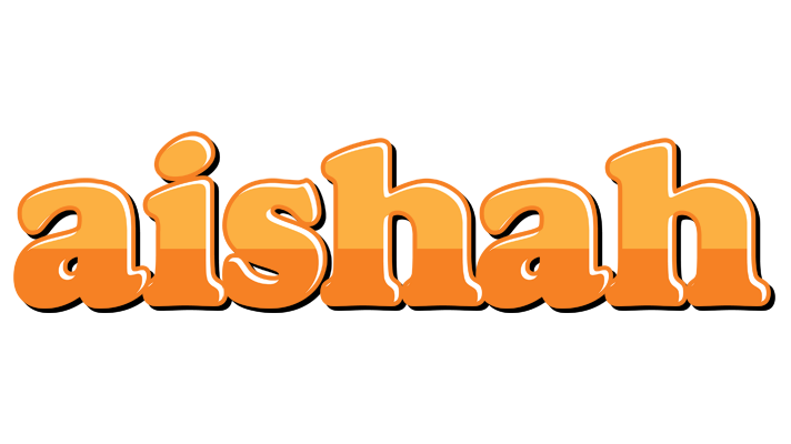 Aishah orange logo