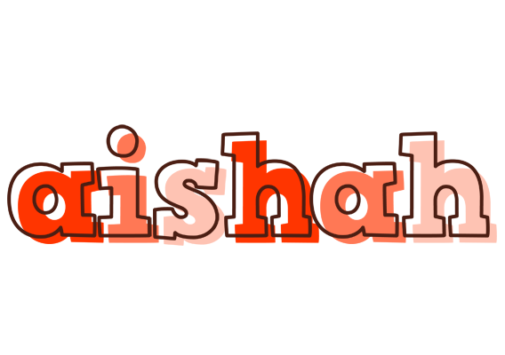 Aishah paint logo