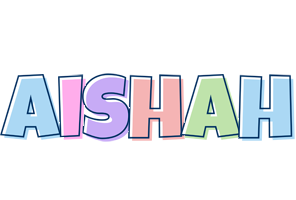 Aishah pastel logo