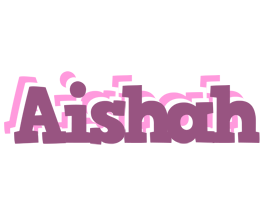 Aishah relaxing logo