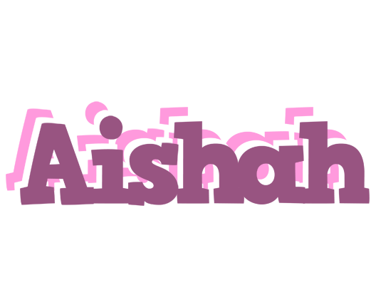 Aishah relaxing logo