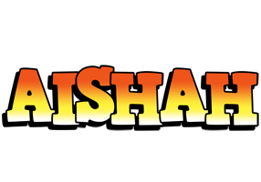 Aishah sunset logo