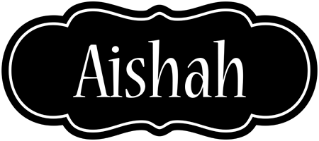 Aishah welcome logo