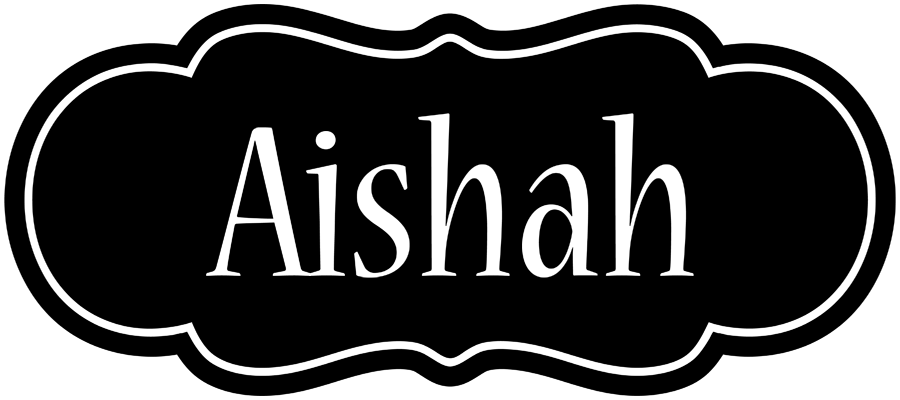 Aishah welcome logo