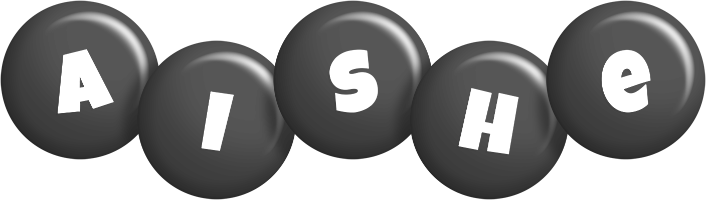 Aishe candy-black logo