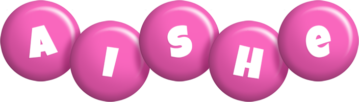 Aishe candy-pink logo