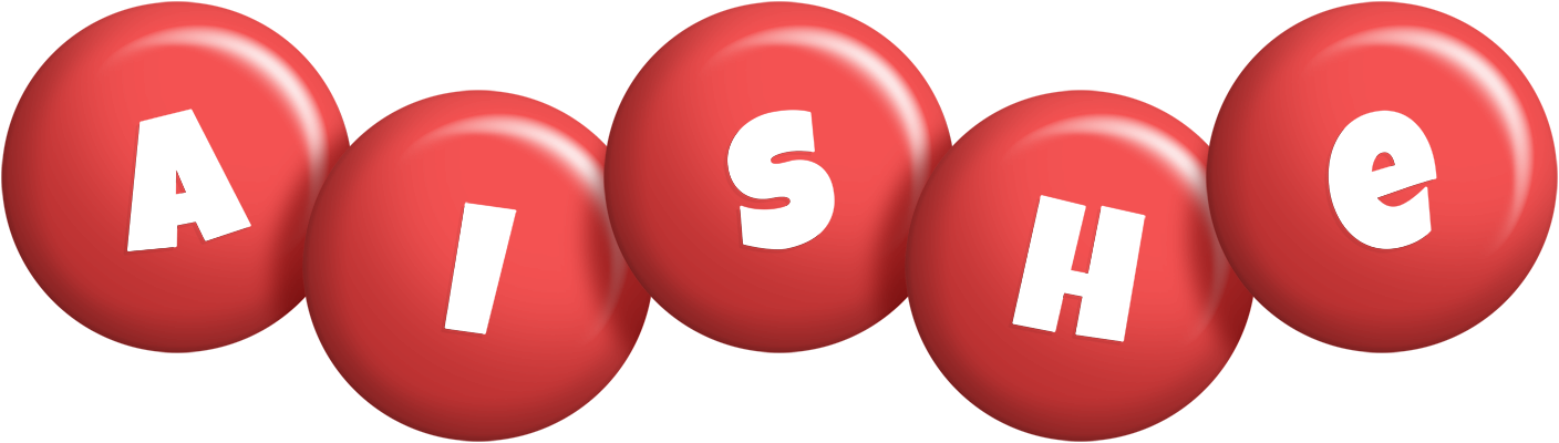 Aishe candy-red logo