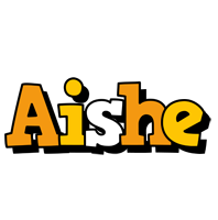 Aishe cartoon logo