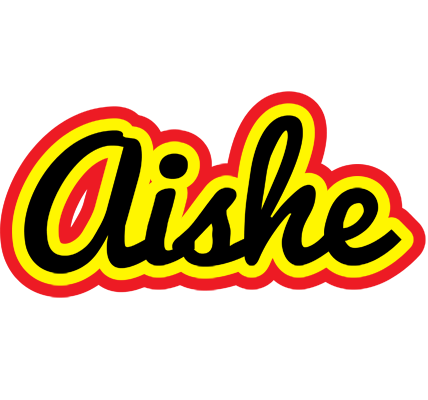 Aishe flaming logo