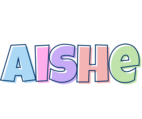 Aishe pastel logo