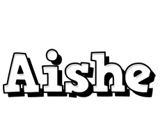 Aishe snowing logo