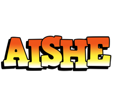 Aishe sunset logo