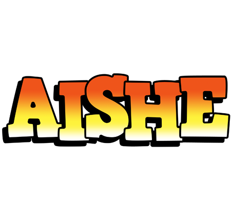 Aishe sunset logo