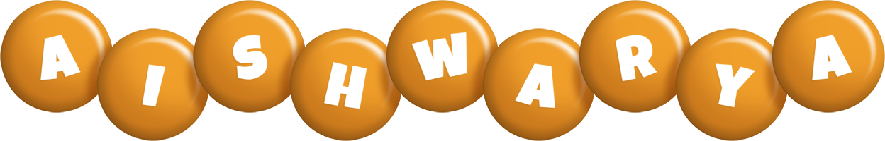 Aishwarya candy-orange logo