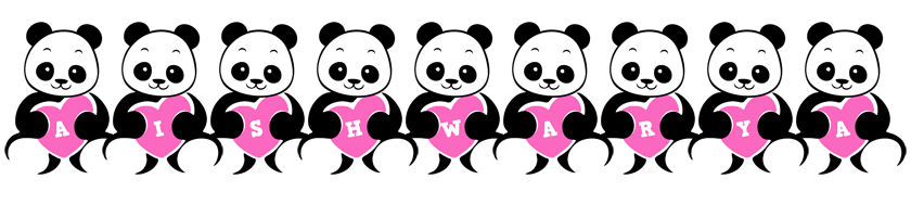 Aishwarya love-panda logo
