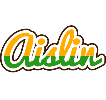 Aislin banana logo