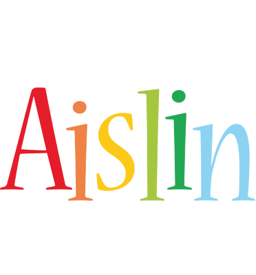 Aislin birthday logo