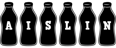 Aislin bottle logo