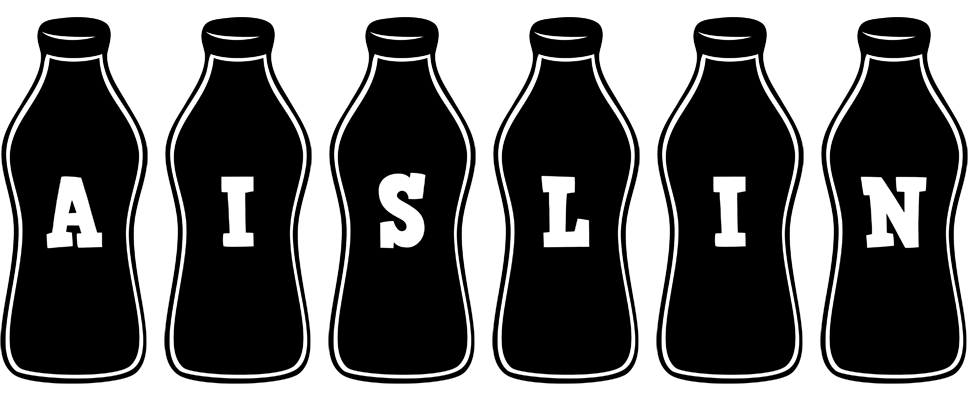 Aislin bottle logo