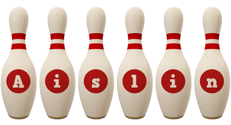 Aislin bowling-pin logo