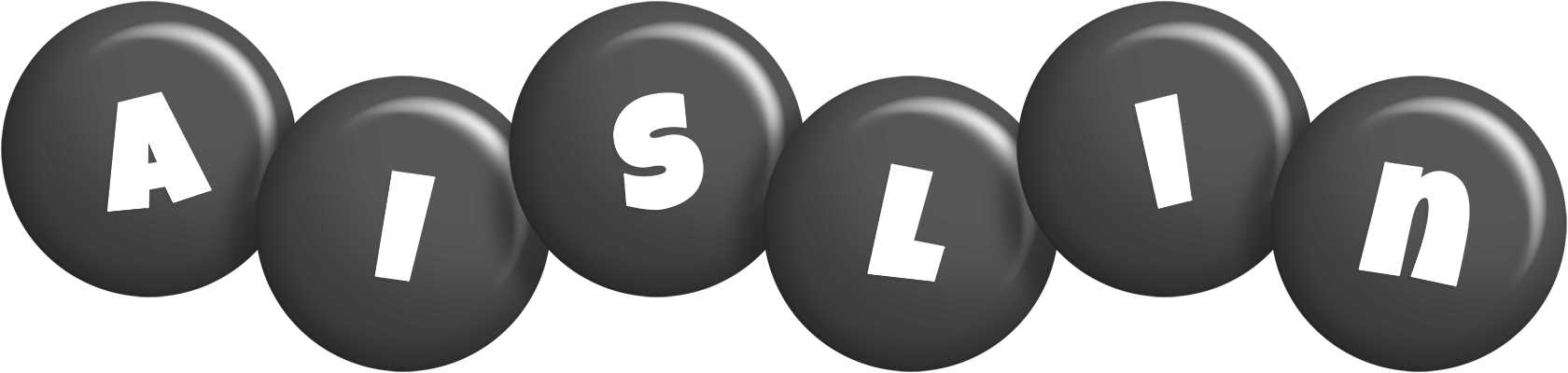 Aislin candy-black logo