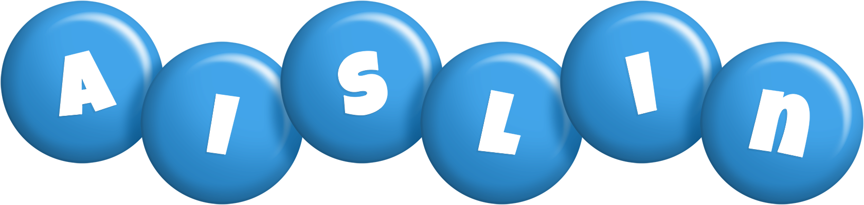 Aislin candy-blue logo