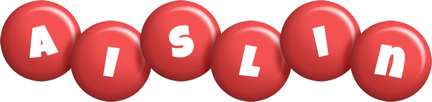 Aislin candy-red logo