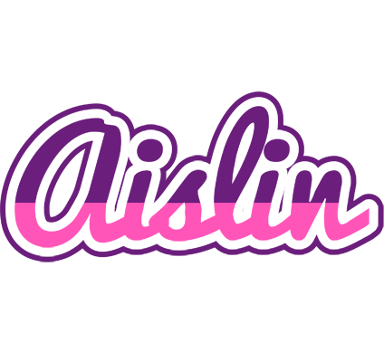 Aislin cheerful logo