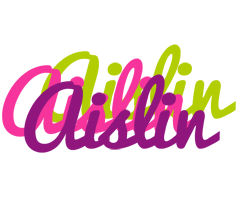 Aislin flowers logo