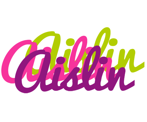 Aislin flowers logo