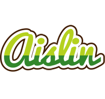 Aislin golfing logo