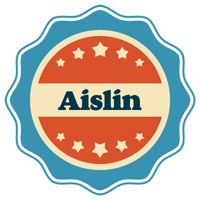 Aislin labels logo