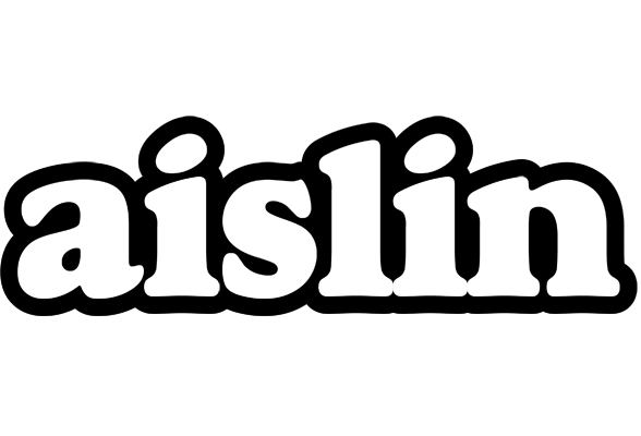 Aislin panda logo