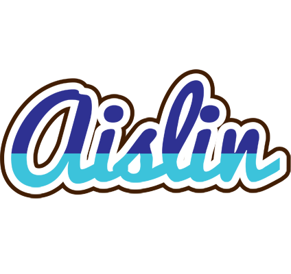 Aislin raining logo