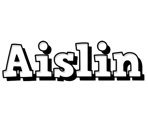 Aislin snowing logo