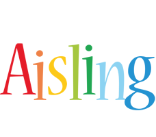 Aisling birthday logo