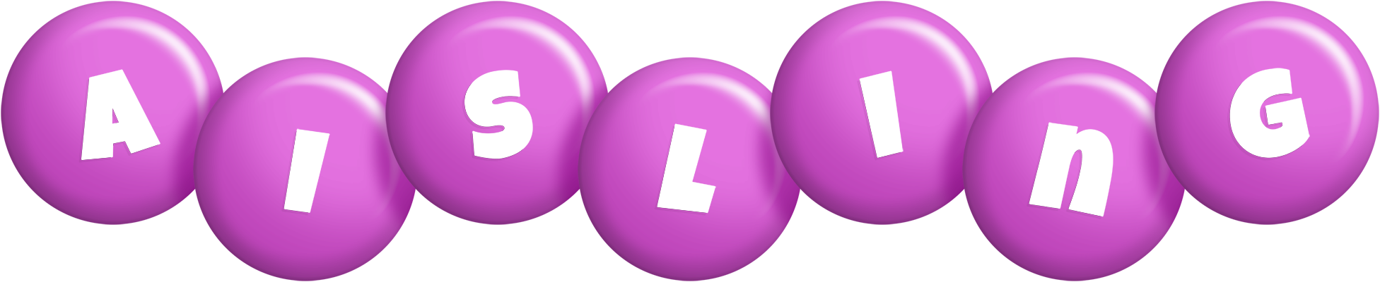 Aisling candy-purple logo