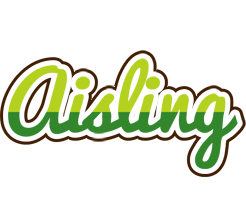 Aisling golfing logo