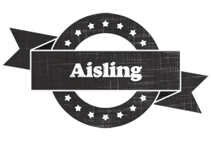 Aisling grunge logo