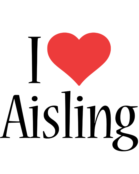 Aisling i-love logo