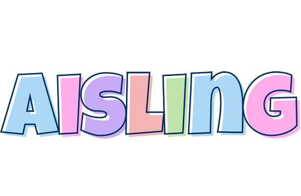 Aisling pastel logo