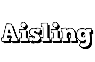 Aisling snowing logo