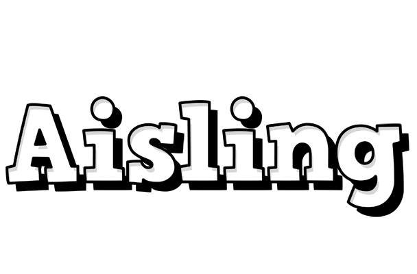 Aisling snowing logo