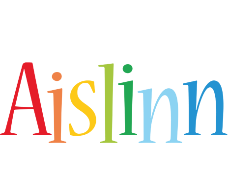 Aislinn birthday logo