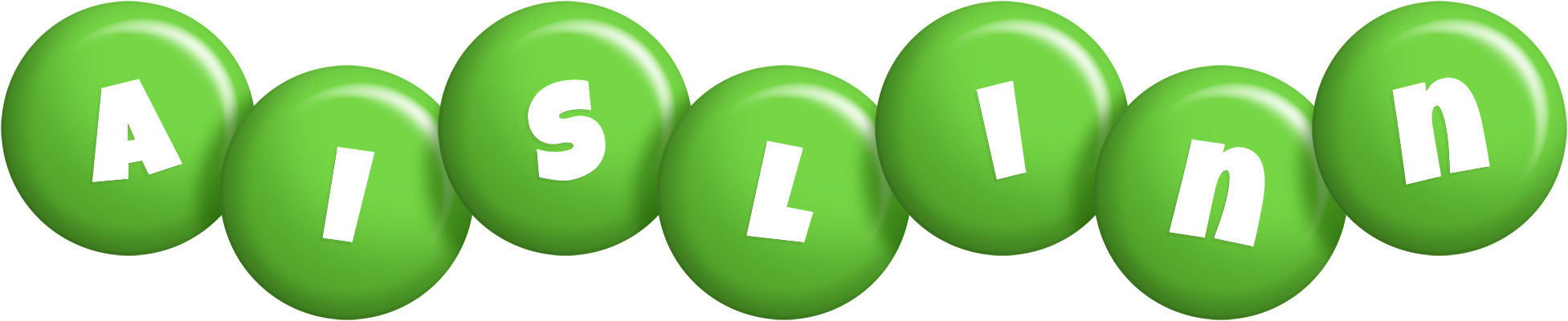 Aislinn candy-green logo