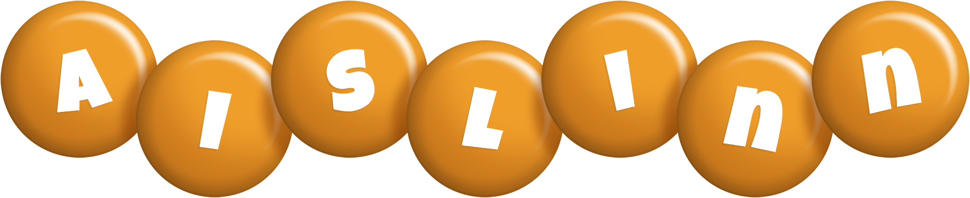 Aislinn candy-orange logo
