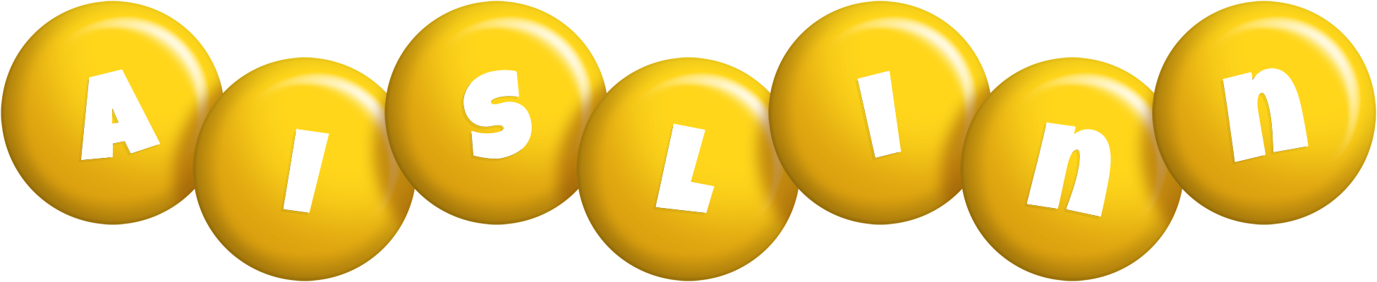 Aislinn candy-yellow logo