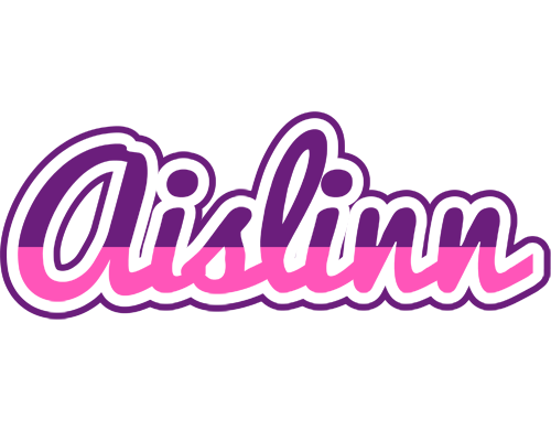 Aislinn cheerful logo