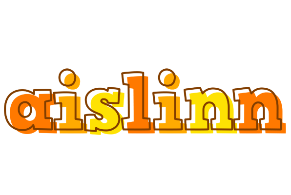 Aislinn desert logo